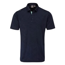 Ping Kenan Textured Herren Poloshirt, dunkelblau
