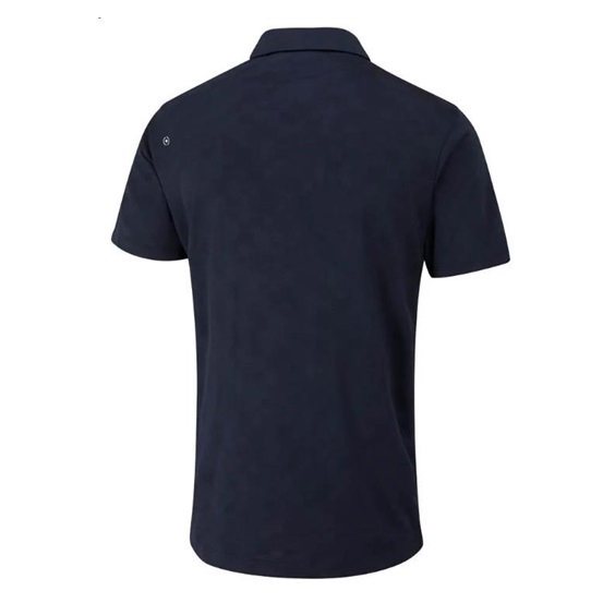 Ping Kenan Textured Herren Poloshirt, dunkelblau