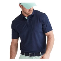 Ping Kenan Textured Herren Poloshirt, dunkelblau