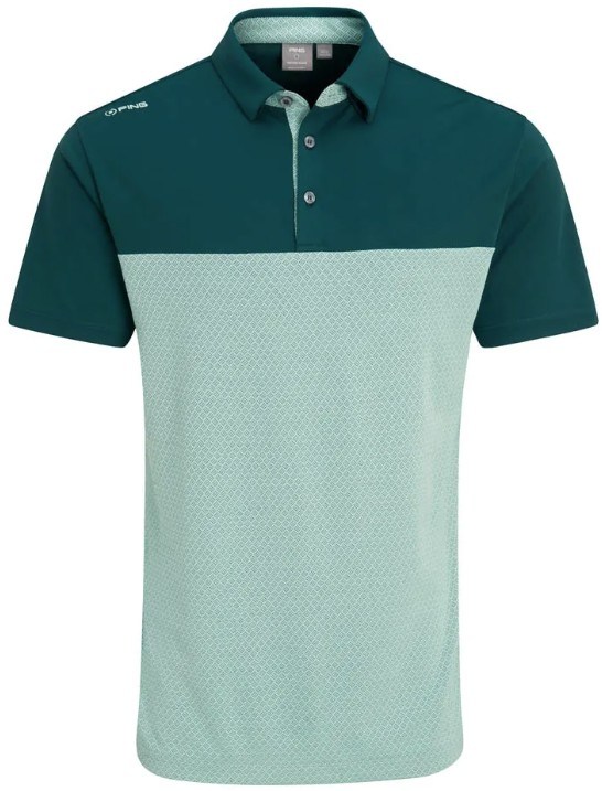 Ping Hall Herren Poloshirt, grün