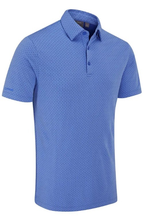 Ping Hershel Herren polo, blau