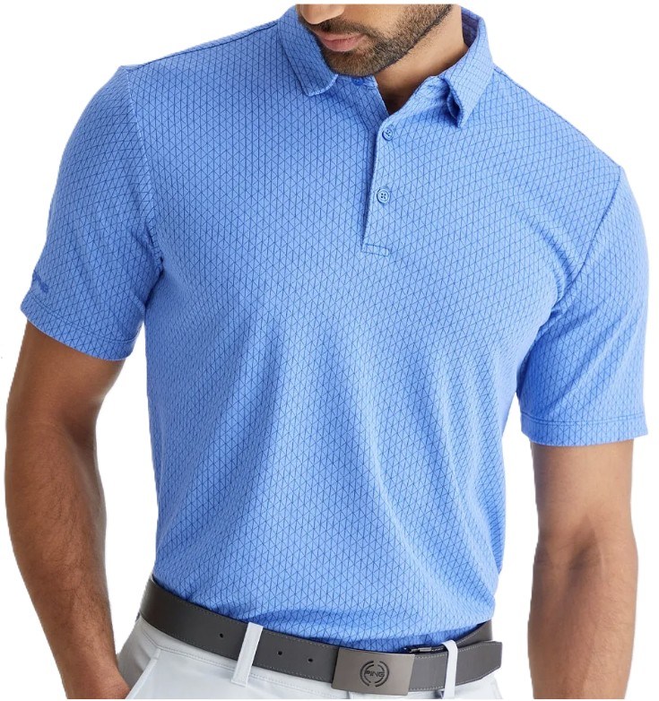 Ping Hershel Herren polo, blau