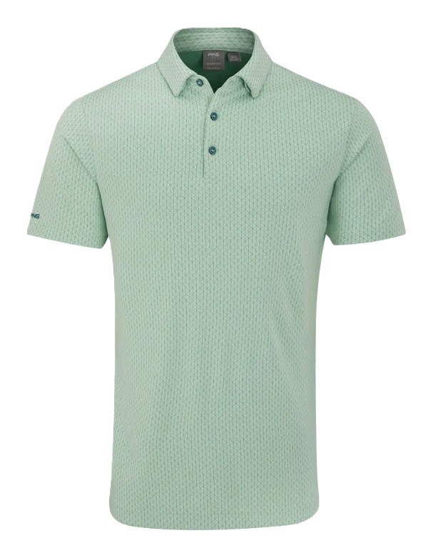 Ping Hershel Herren polo, hellgrün