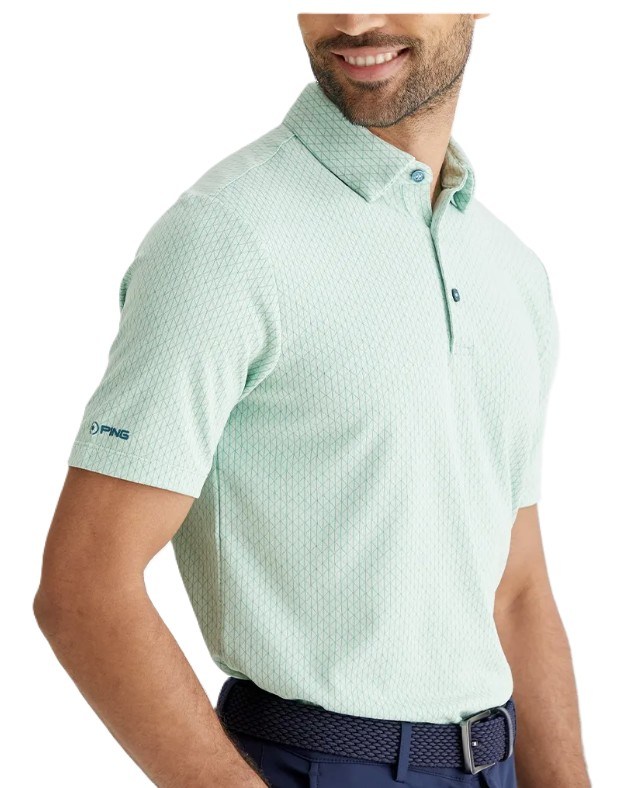 Ping Hershel Herren polo, hellgrün