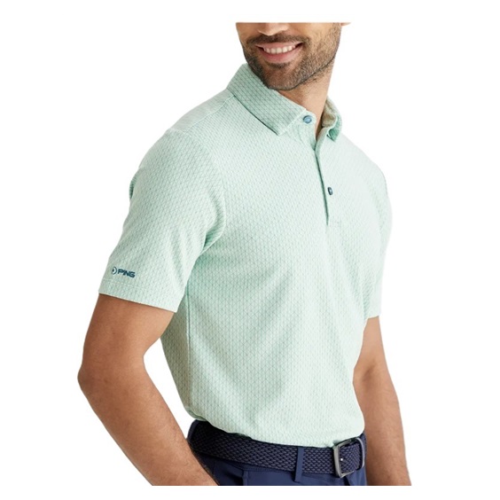 Ping Hershel Herren polo, hellgrün