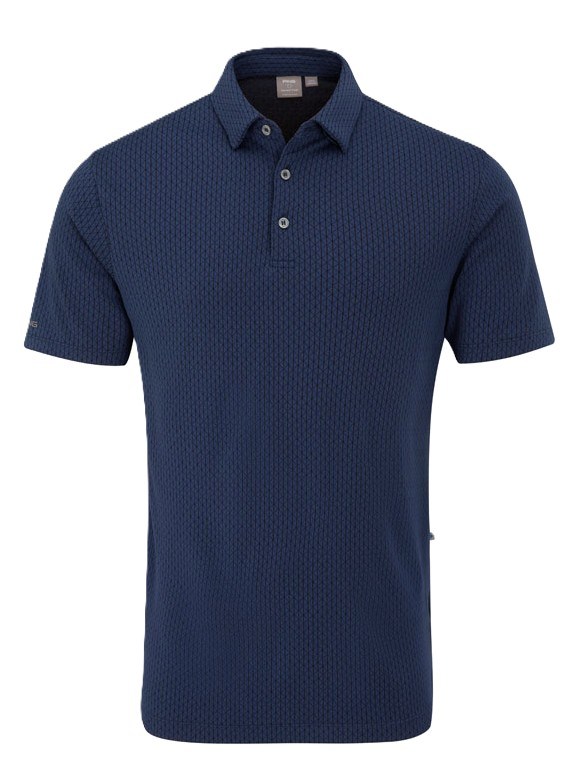 Ping Hershel Herren polo, dunkelblau