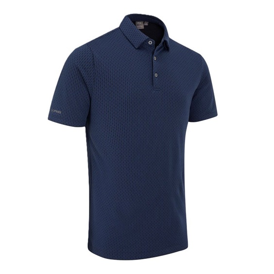 Ping Hershel Herren polo, dunkelblau