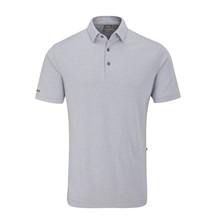 Ping Hershel Herren polo, silber multi