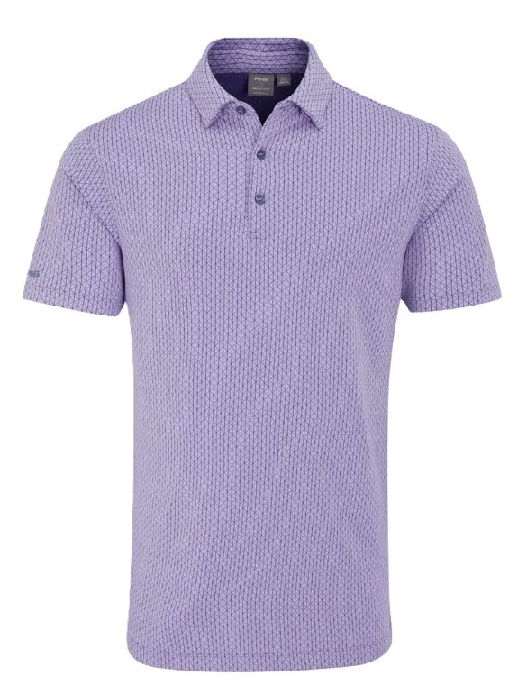 Ping Hershel Herren polo, lila