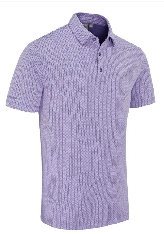 Ping Hershel Herren polo, lila