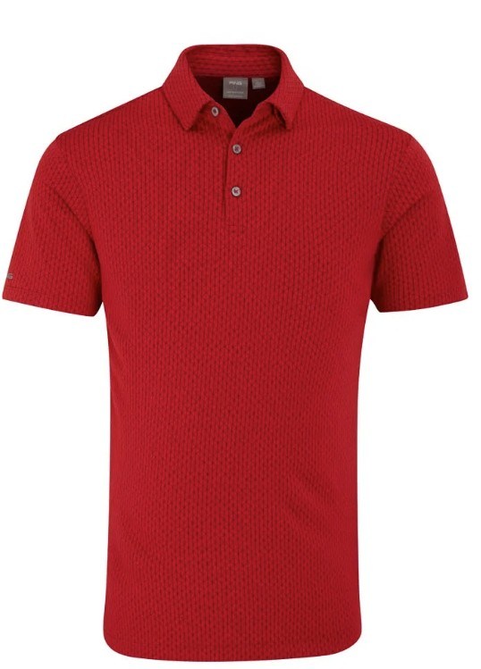 Ping Hershel Herren polo, rot