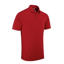 Ping Hershel Herren polo, rot