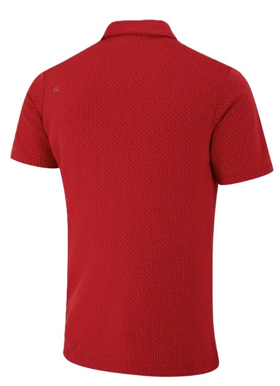 Ping Hershel Herren polo, rot