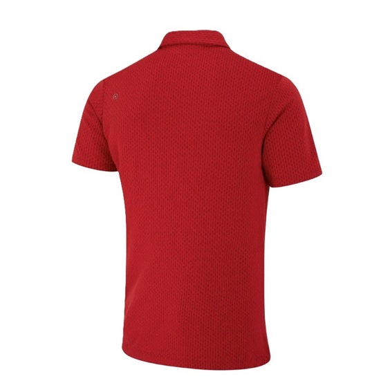 Ping Hershel Herren polo, rot