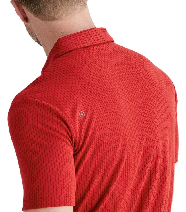 Ping Hershel Herren polo, rot