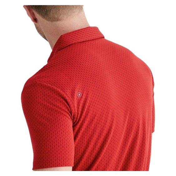 Ping Hershel Herren polo, rot