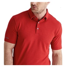 Ping Hershel Herren polo, rot