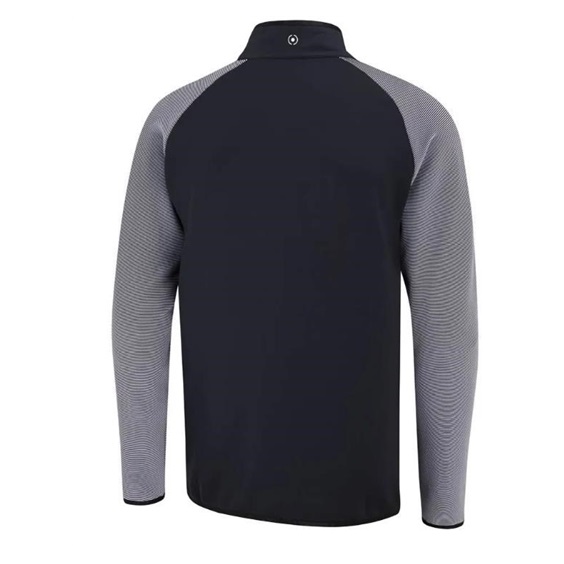 Ping Strio Performance Midlayer Herren Sweatshirt, schwarz/weiss