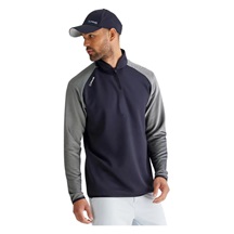 Ping Strio Performance Midlayer Herren Sweatshirt, schwarz/weiss