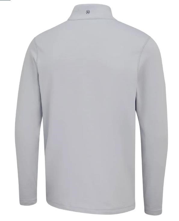 Ping Rhodri Half Zip Fleece Herren Sweatshirt, grau/dunkelblau