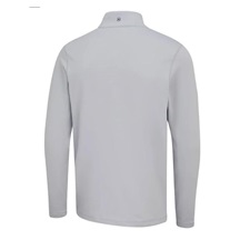 Ping Rhodri Half Zip Fleece Herren Sweatshirt, grau/dunkelblau