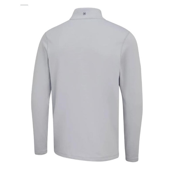 Ping Rhodri Half Zip Fleece Herren Sweatshirt, grau/dunkelblau