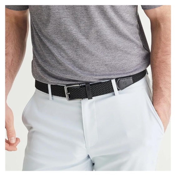 Ping Stretch Webbing Herren Gürtel, schwarz