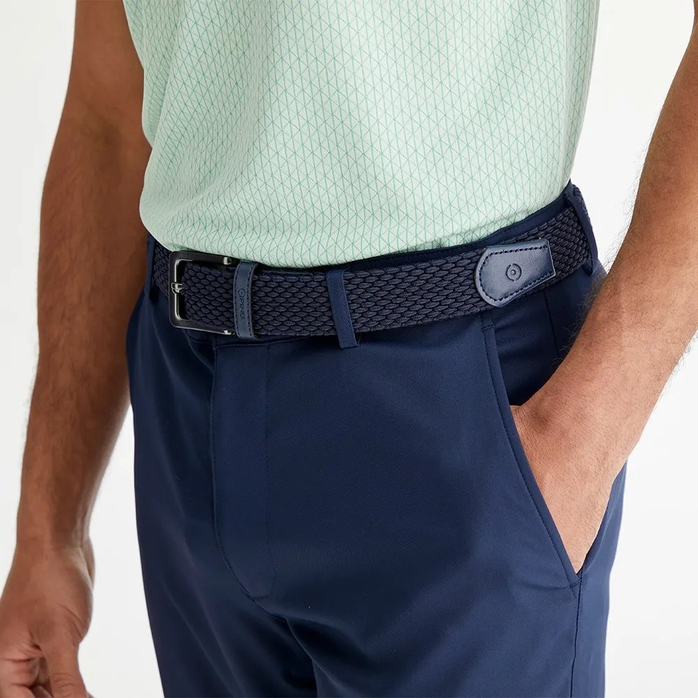 Ping Stretch Webbing Herren Gürtel, dunkelblau