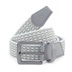Ping Stretch Webbing Herren Gürtel, grau/weiss