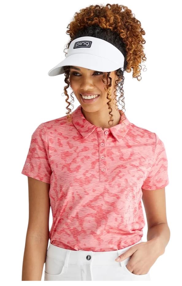 Ping Bethany Damen Poloshirt, sweet pea