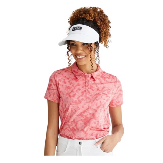 Ping Bethany Damen Poloshirt, sweet pea