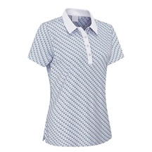 Ping Bethany Damen Poloshirt, neotheric/white