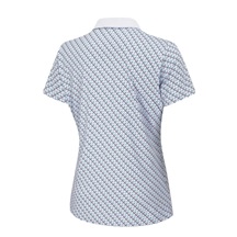 Ping Bethany Damen Poloshirt, neotheric/white