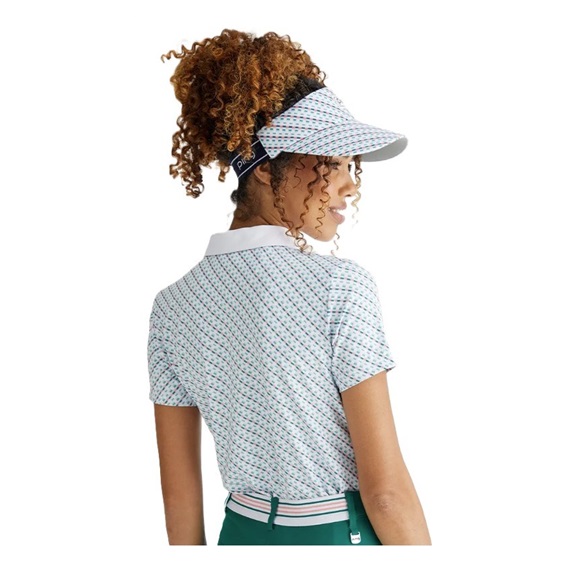 Ping Bethany Damen Poloshirt, neotheric/white