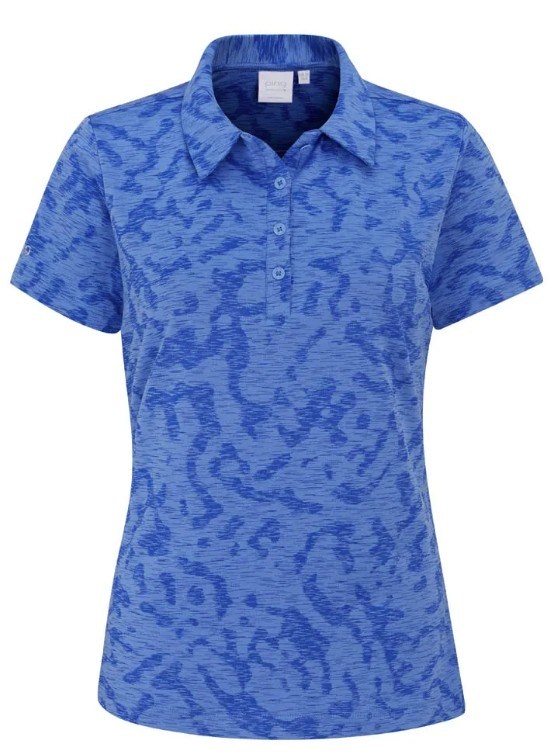 Ping Bethany Damen Poloshirt, cornflower blue