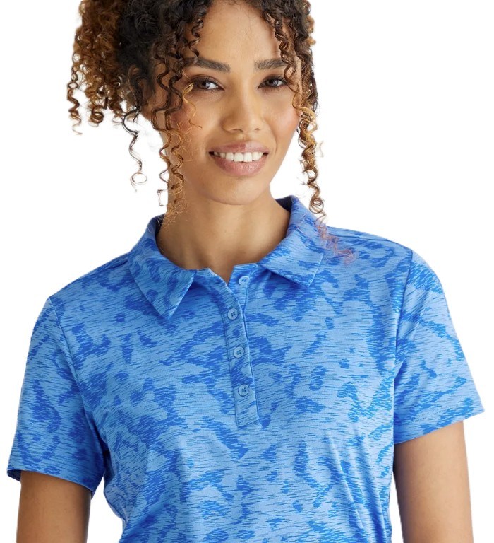 Ping Bethany Damen Poloshirt, cornflower blue