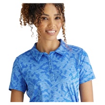Ping Bethany Damen Poloshirt, cornflower blue