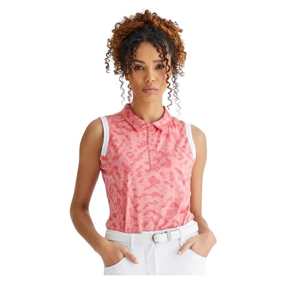 Ping Colleen ärmelloses Damen Poloshirt, sweet pea