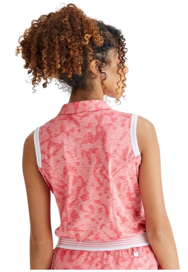 Ping Colleen ärmelloses Damen Poloshirt, sweet pea