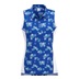 Ping Colleen ärmelloses Damen Poloshirt, vibrierende Blüte/weiss