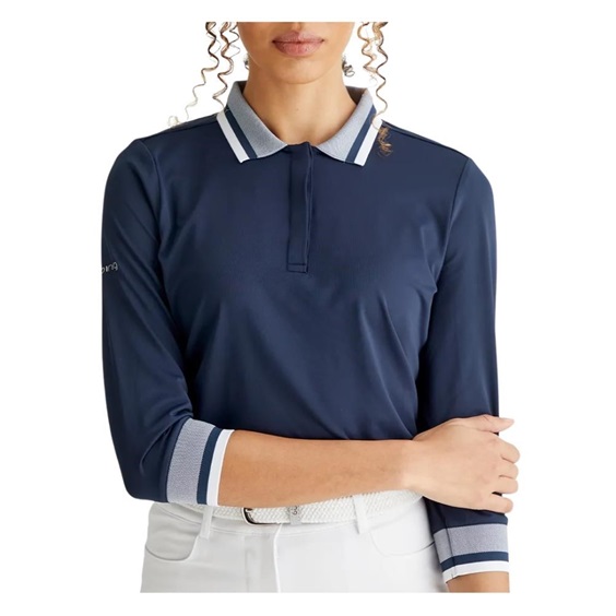 Ping Lindsey Damen Poloshirt, dunkelblau