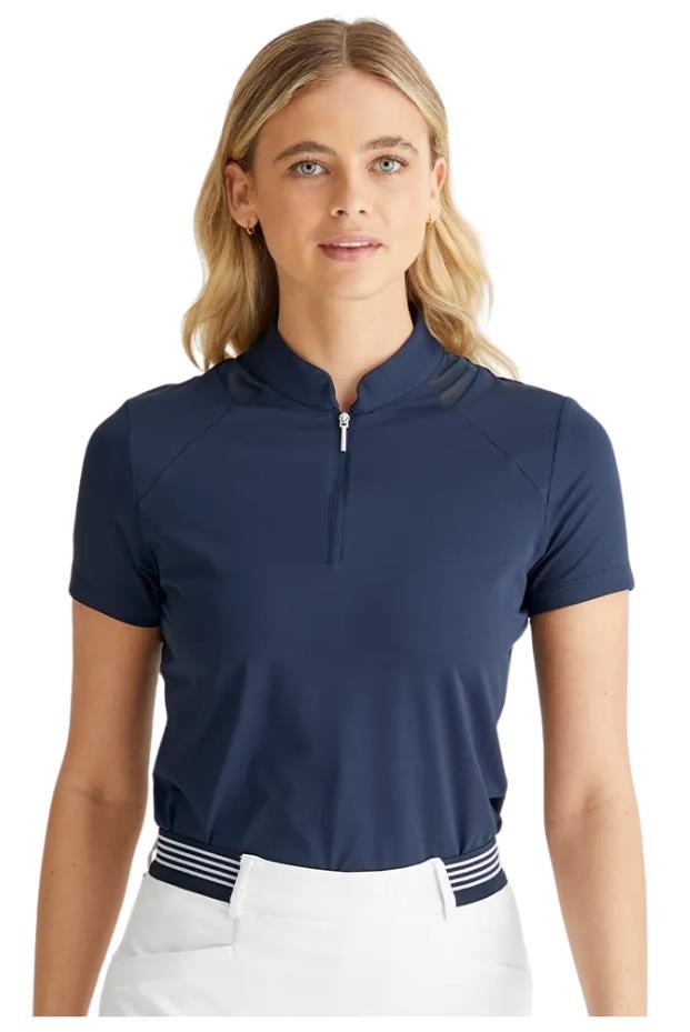 Ping Oona Damen Poloshirt, dunkelblau