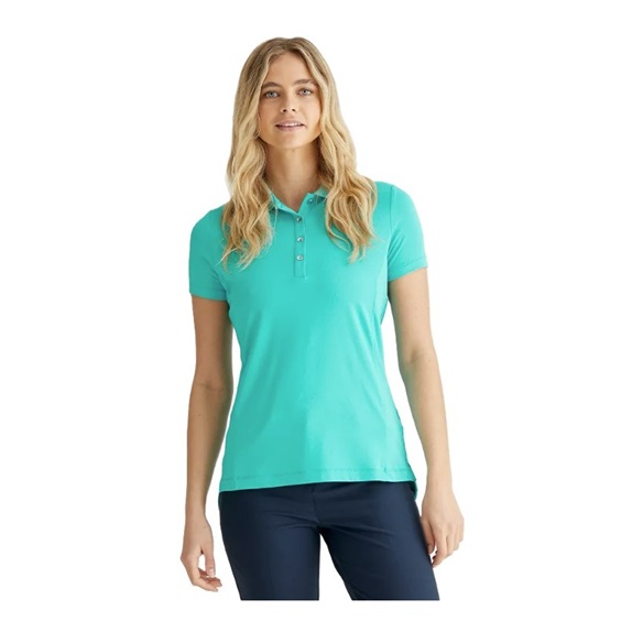 PING Sedona Damen Poloshirt, helles Aquamarin