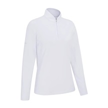 Ping Abigale Performance FleeceDamen Poloshirt, weiss