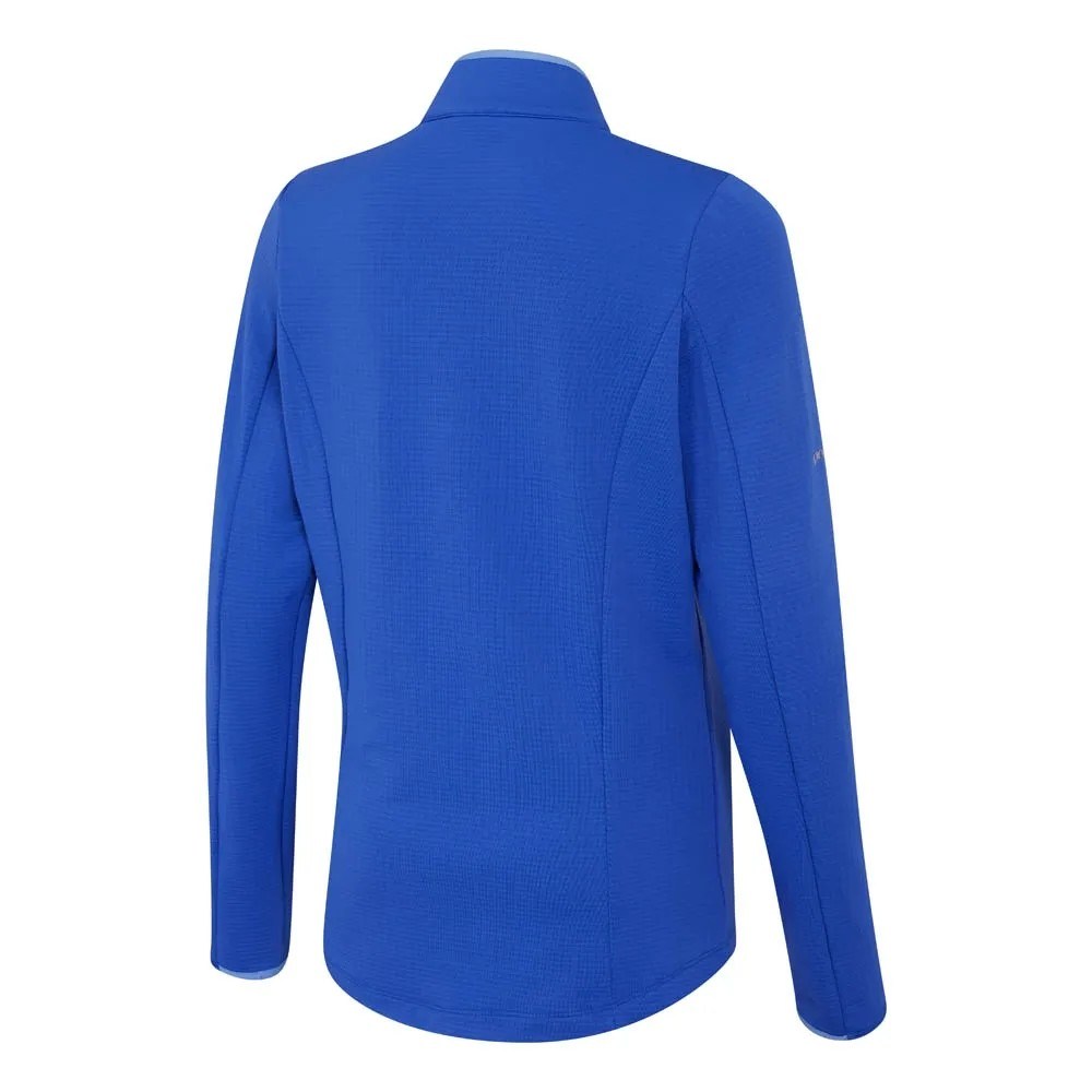 Ping Abigale Performance FleeceDamen Poloshirt, blau