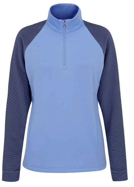 Ping Tembi Damen Poloshirt, blau/dunkelblau