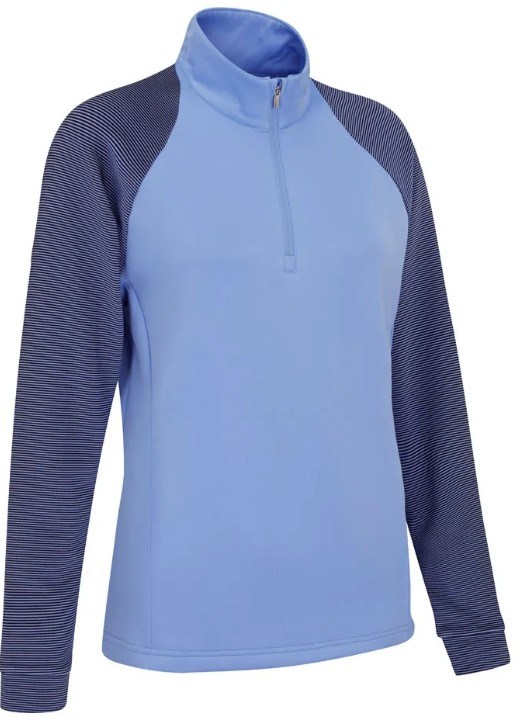Ping Tembi Damen Poloshirt, blau/dunkelblau