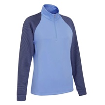 Ping Tembi Damen Poloshirt, blau/dunkelblau