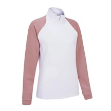 Ping Tembi Damen Poloshirt, white/sweet pea