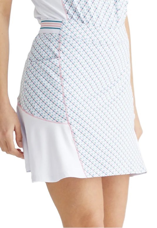 Ping Odetta Golfkleid, white/neoteric